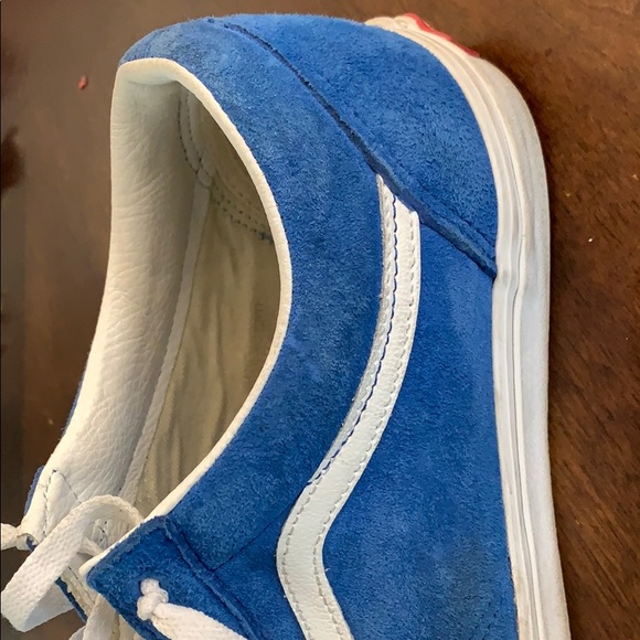 Suede blue vans good condition - Picture 3 of 6